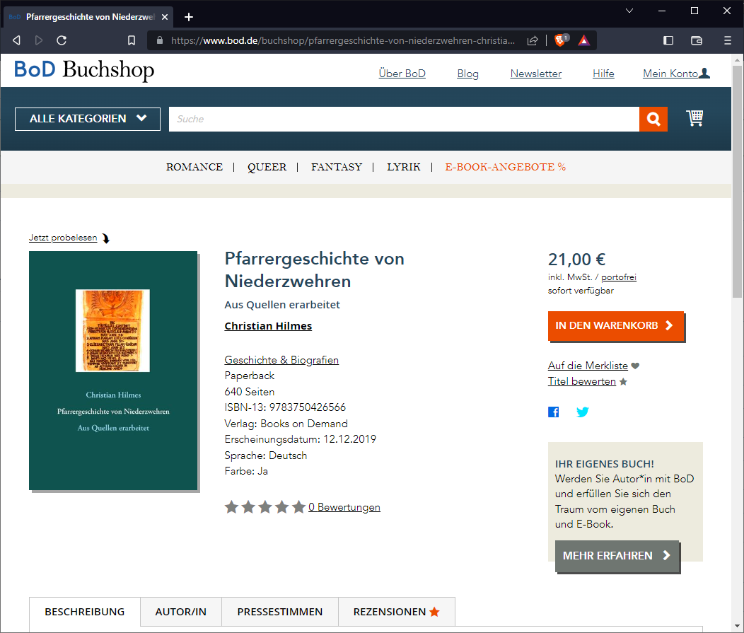 pfarrergeschichte